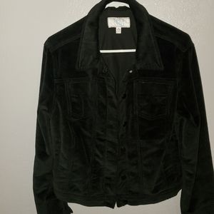 Black corduroy jacket